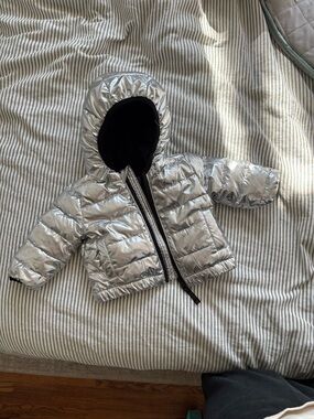 Primary 0-6 m silver Jacket